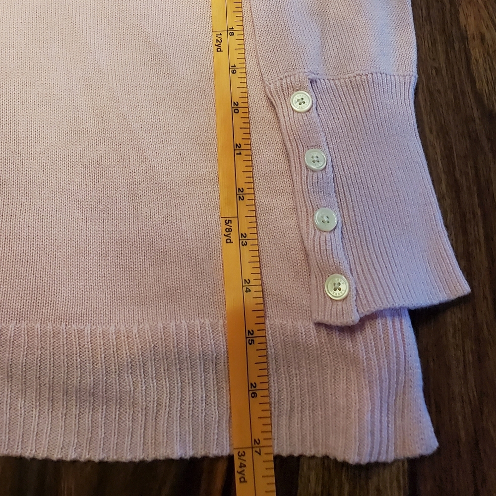 Ralph Lauren Pink Cowl Neck Sweater. Excellent Condition. Medium - Picture 11 of 11